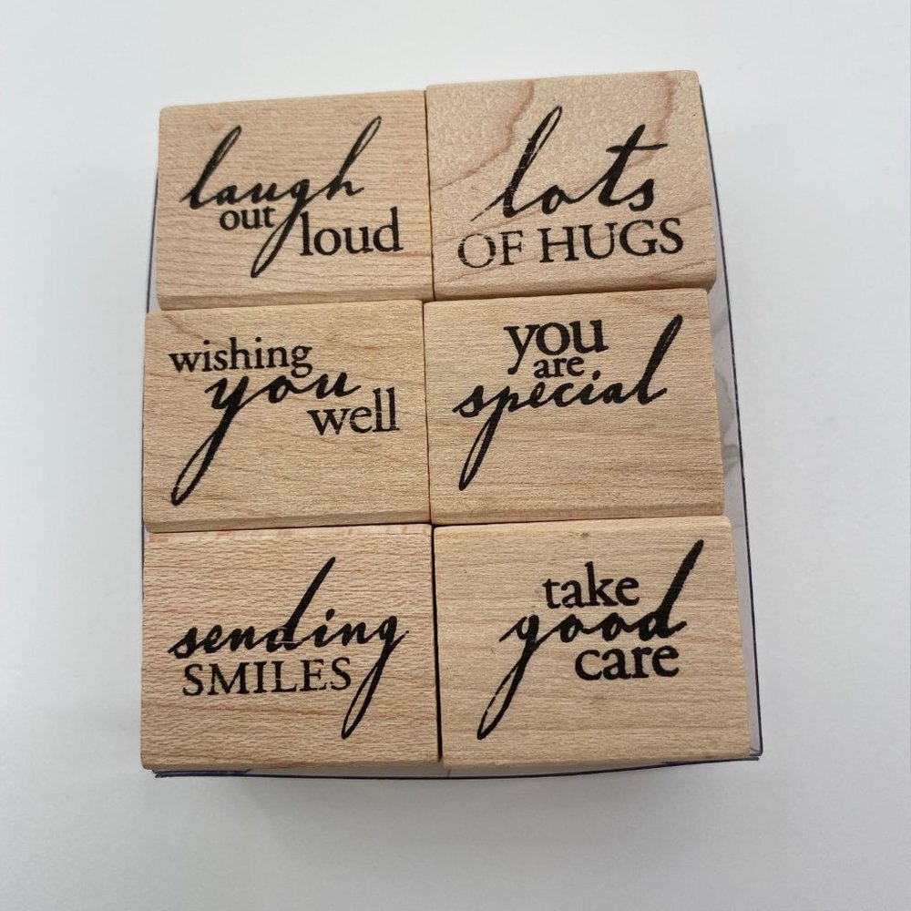 LOT OF RUBBER WOODEN STAMPS - Picture 4 of 13